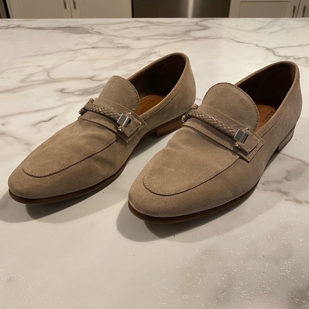Aldo Tan Suede Loafers